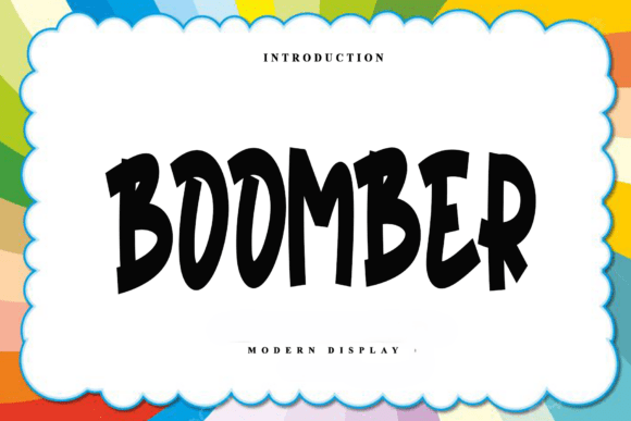 Boomber Font Brings Bold Energy to Branding Projects
