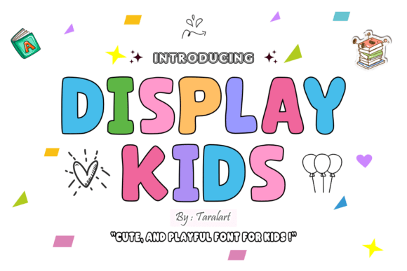 Display Kids Font for Creative Campaigns