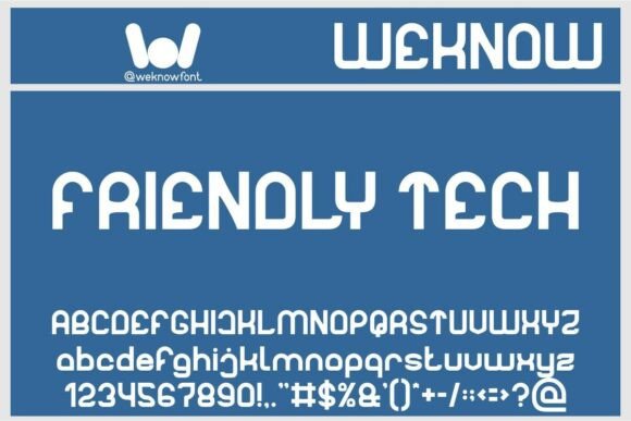 Friendly Tech: A Retro-Futuristic Display Typeface for Editorial Design