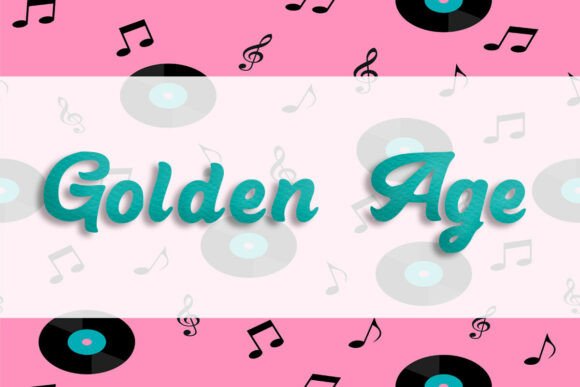 Golden Age Font for Web Design