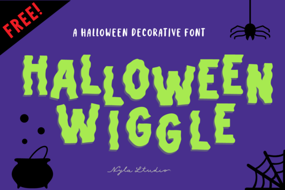 Halloween Wiggle Font Review