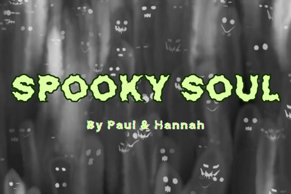 Spooky Soul Font for Halloween Web Design