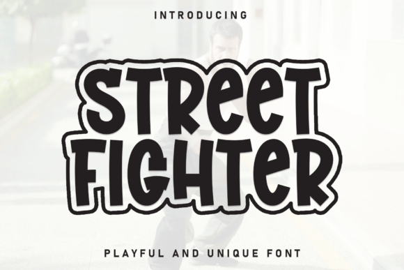 Street Fighter Font for Bold Branding