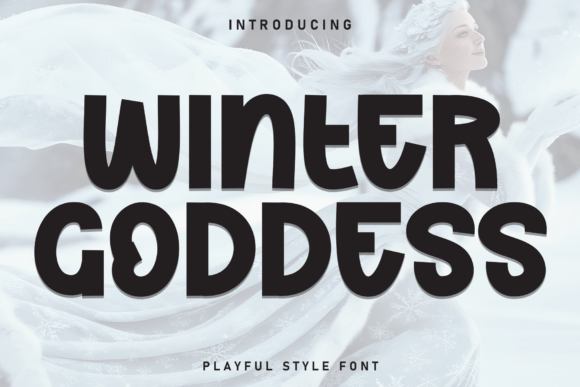 Winter Goddess Font Review for Handmade Product Design