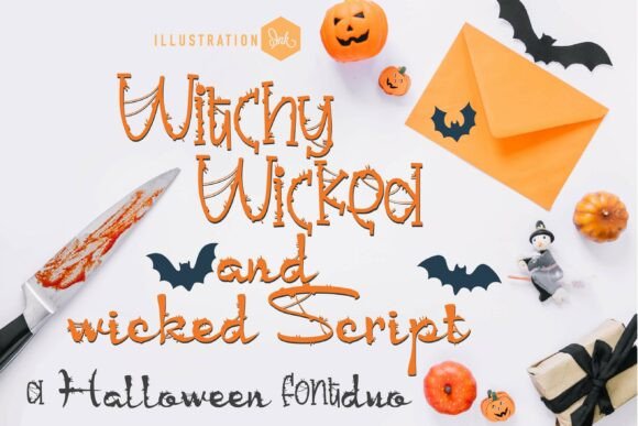 Witchy Wicked Duo for Spooky Campaign Headlines