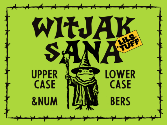 Witjaksana Heavy Font for High-Impact Campaign Design